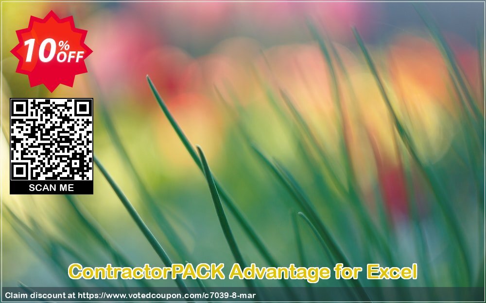 ContractorPACK Advantage for Excel Coupon Code May 2024, 10% OFF - VotedCoupon