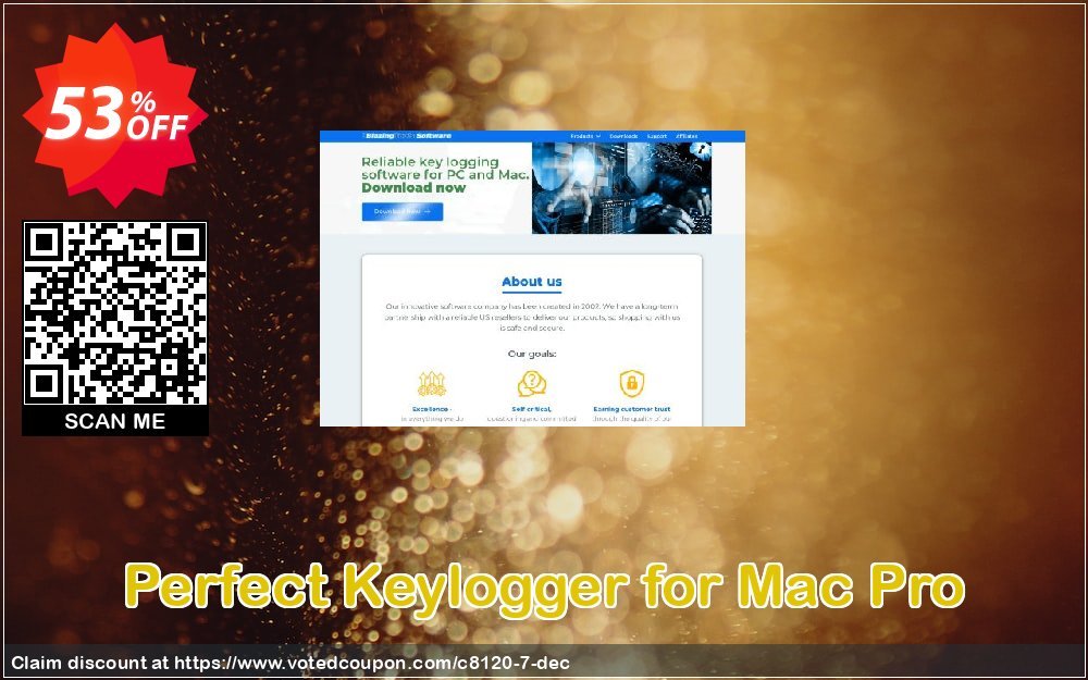 Perfect Keylogger for MAC Pro Coupon, discount $7 discount. Promotion: 