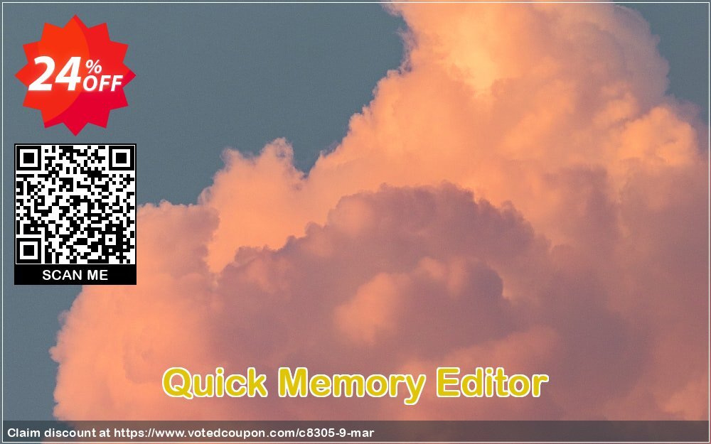 Quick Memory Editor Coupon Code May 2024, 24% OFF - VotedCoupon