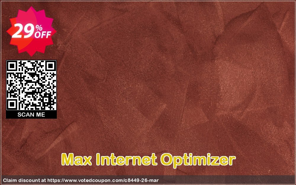 Max Internet Optimizer Coupon, discount 25% Max Secure Software (8449). Promotion: 25% Max Secure Software (8449) maxpcsecure.com