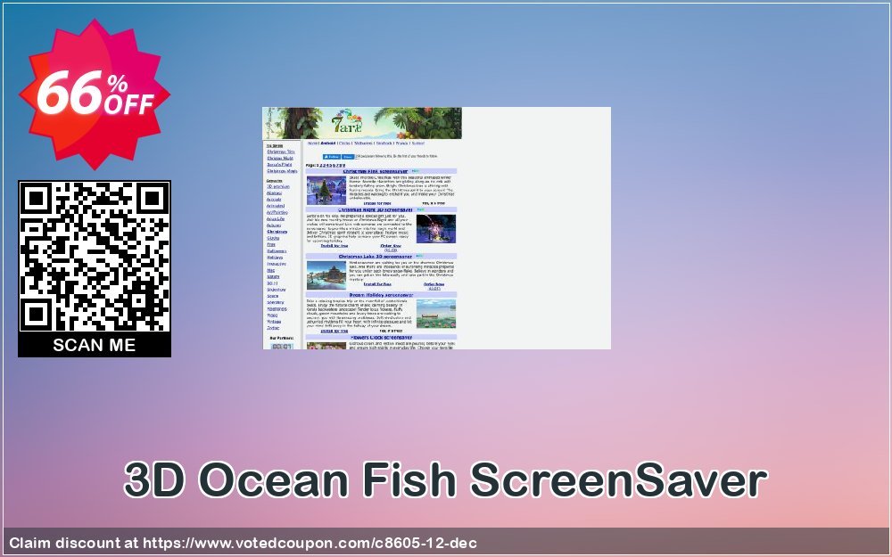 3D Ocean Fish ScreenSaver Coupon, discount 60% discount Cart. Promotion: 