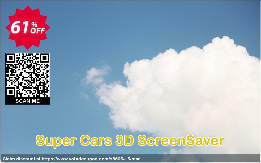 Super Cars 3D ScreenSaver Coupon Code May 2024, 61% OFF - VotedCoupon