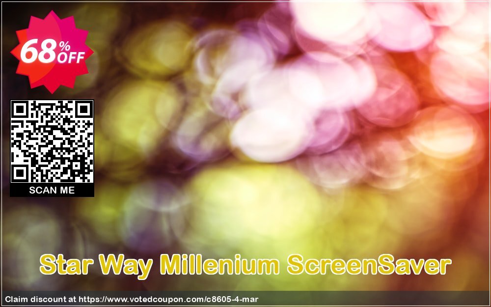 Star Way Millenium ScreenSaver Coupon, discount 60% discount Cart. Promotion: