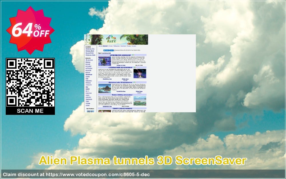 Alien Plasma tunnels 3D ScreenSaver Coupon, discount 60% discount Cart. Promotion: 