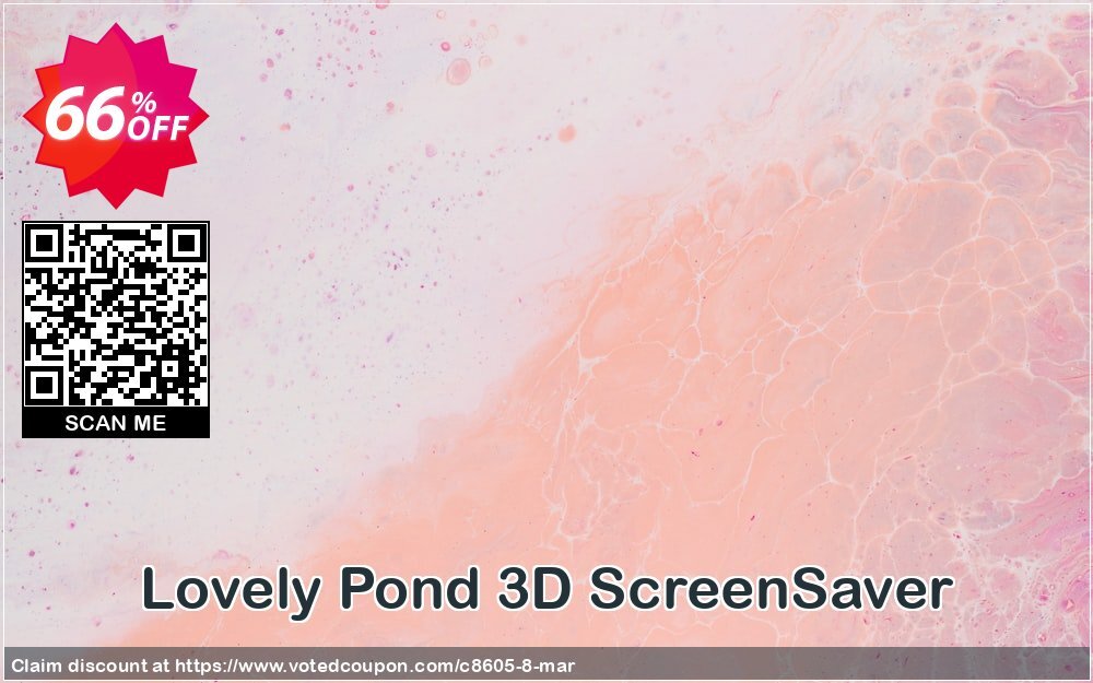 Lovely Pond 3D ScreenSaver Coupon, discount 60% discount Cart. Promotion: