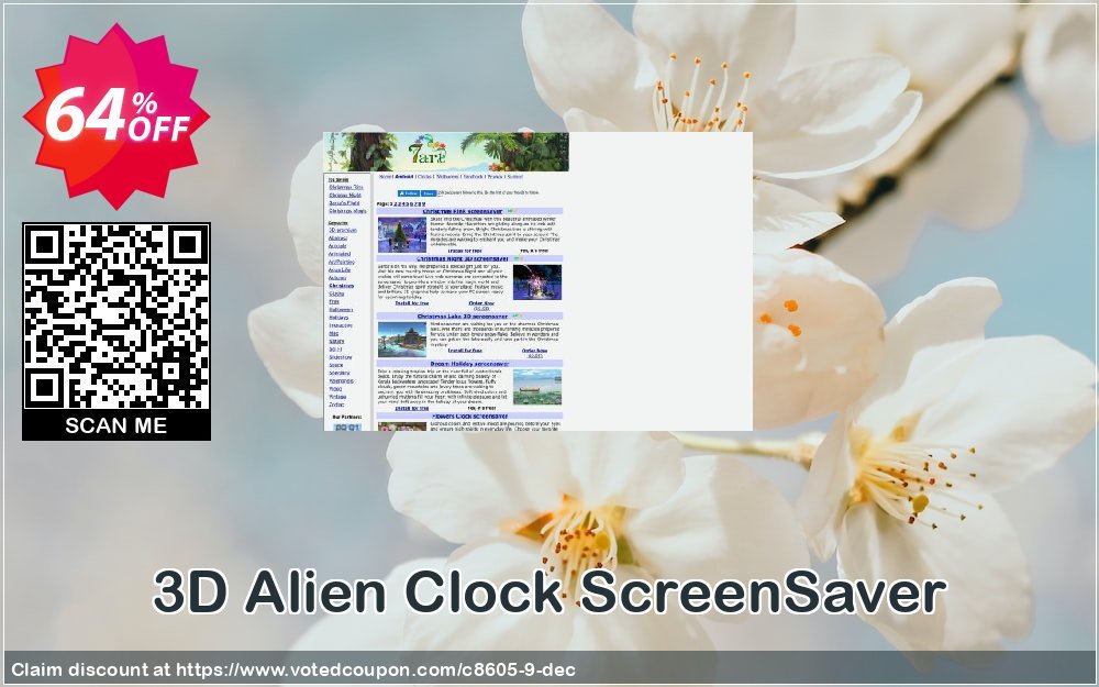 3D Alien Clock ScreenSaver Coupon, discount 60% discount Cart. Promotion: 