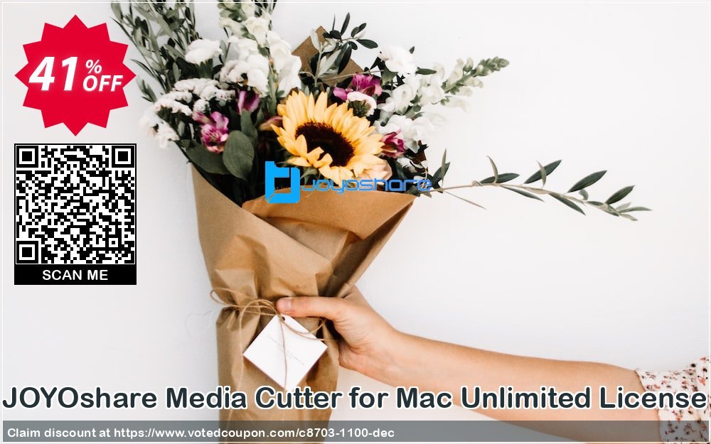 JOYOshare Media Cutter for MAC Unlimited Plan Coupon Code May 2024, 41% OFF - VotedCoupon