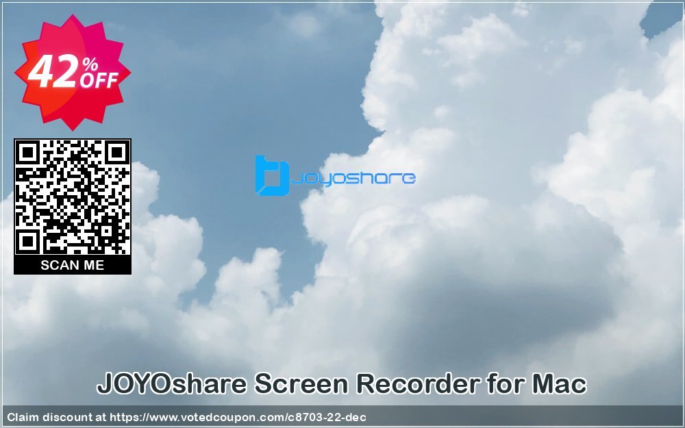 JOYOshare Screen Recorder for MAC Coupon Code May 2024, 42% OFF - VotedCoupon