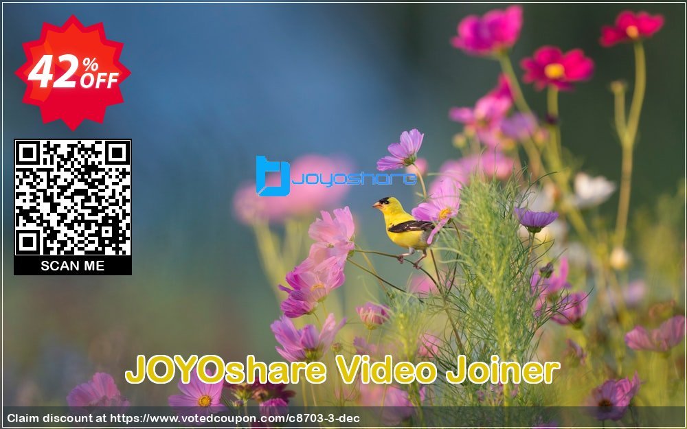 JOYOshare Video Joiner Coupon, discount 40% OFF JOYOshare Video Joiner, verified. Promotion: Fearsome sales code of JOYOshare Video Joiner, tested & approved