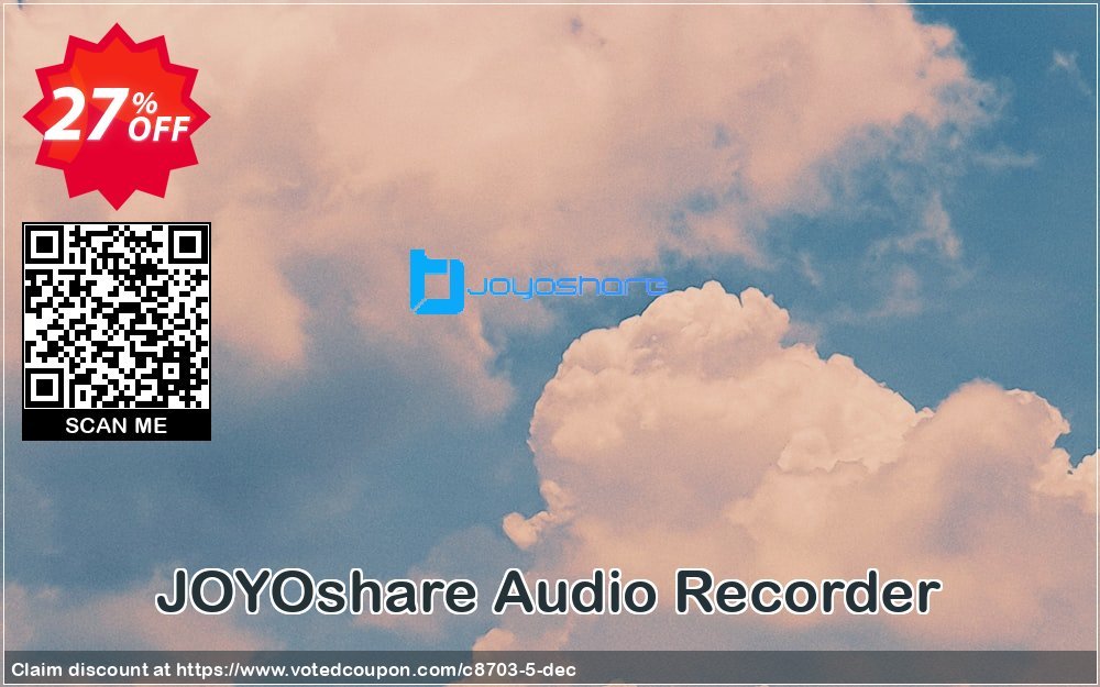 JOYOshare Audio Recorder Coupon, discount 25% OFF JOYOshare Audio Recorder, verified. Promotion: Fearsome sales code of JOYOshare Audio Recorder, tested & approved