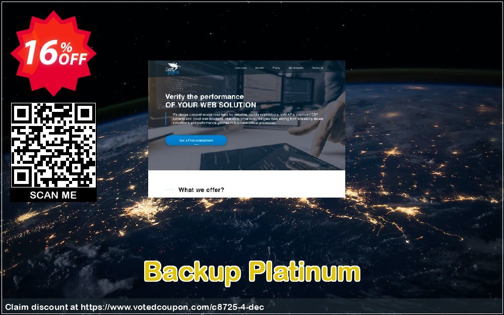 Backup Platinum Coupon, discount SoftLogica discount offer (8725). Promotion: 