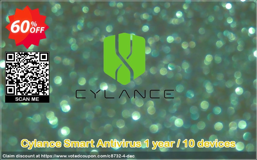 Cylance Smart Antivirus Yearly / 10 devices Coupon, discount 60% OFF Cylance Smart Antivirus 1 year / 10 devices, verified. Promotion: Awful deals code of Cylance Smart Antivirus 1 year / 10 devices, tested & approved