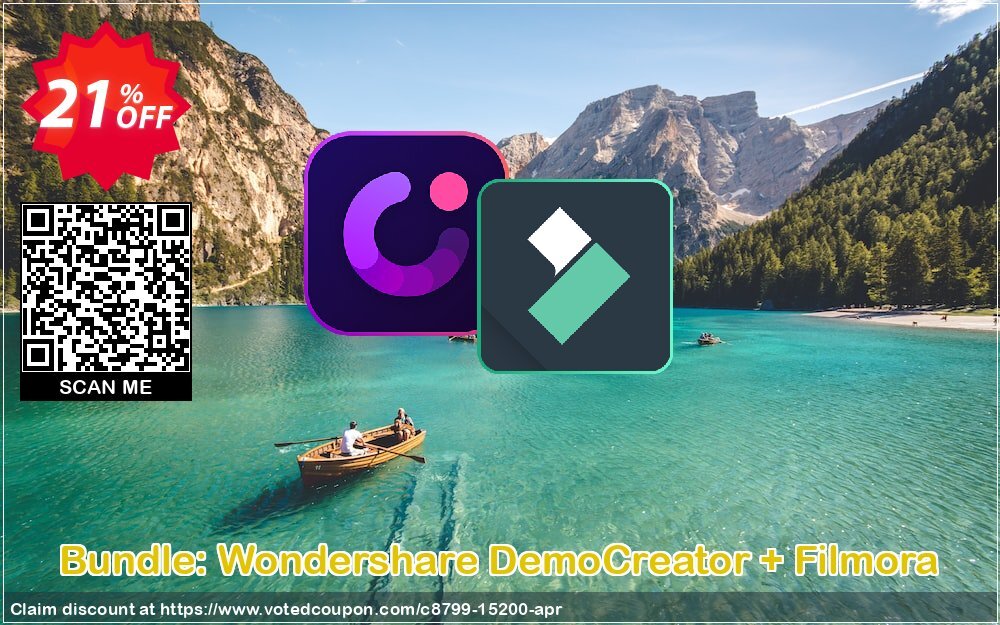 Bundle: Wondershare DemoCreator + Filmora voted-on promotion codes