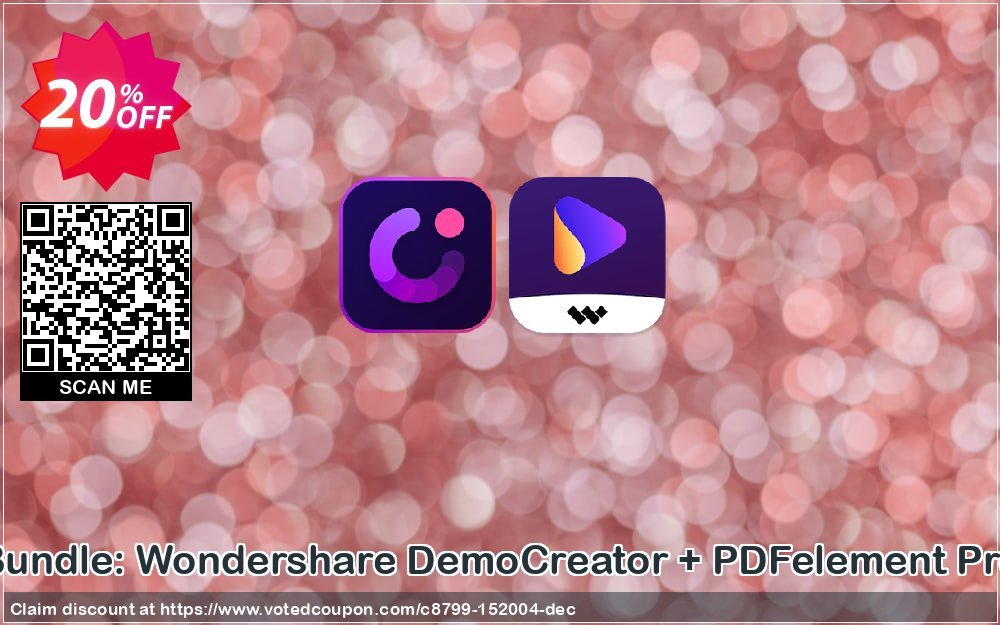 Bundle: Wondershare DemoCreator + PDFelement Pro Coupon Code Jun 2023, 20% OFF - VotedCoupon