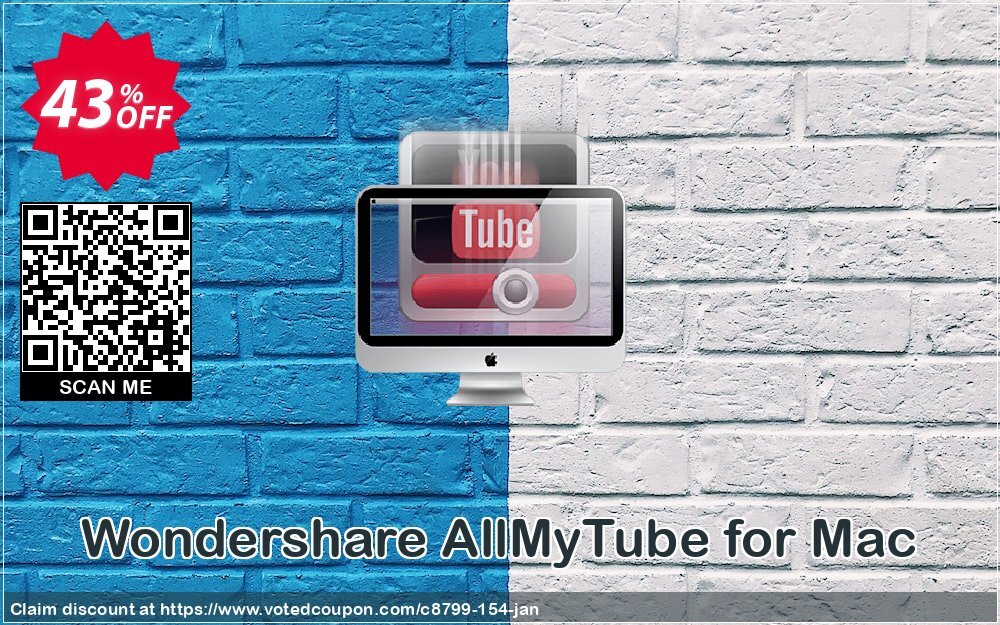 Wondershare AllMyTube for MAC Coupon, discount 30% OFF Wondershare AllMyTube for Mac, verified. Promotion: Wondrous discounts code of Wondershare AllMyTube for Mac, tested & approved