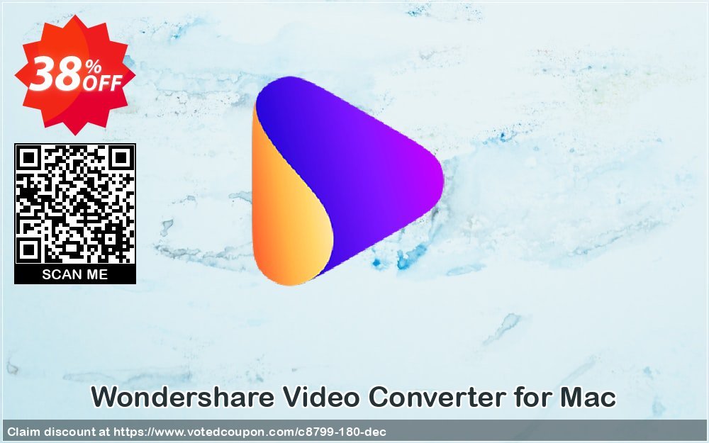 Wondershare Video Converter for MAC Coupon, discount 26% OFF Wondershare Video Converter for Mac, verified. Promotion: Wondrous discounts code of Wondershare Video Converter for Mac, tested & approved
