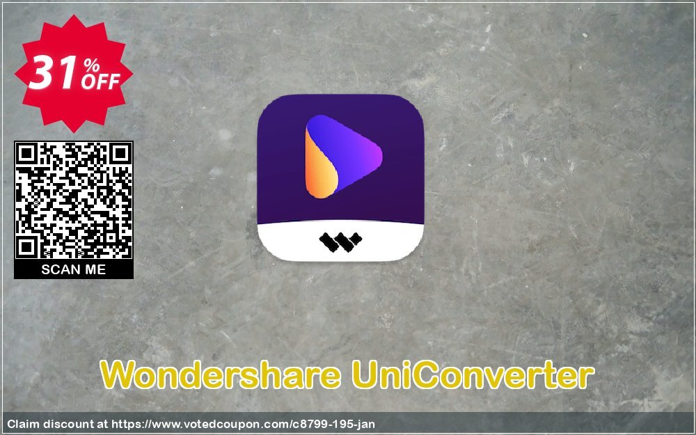 Wondershare UniConverter Coupon, discount 38% OFF Wondershare UniConverter, verified. Promotion: Wondrous discounts code of Wondershare UniConverter, tested & approved