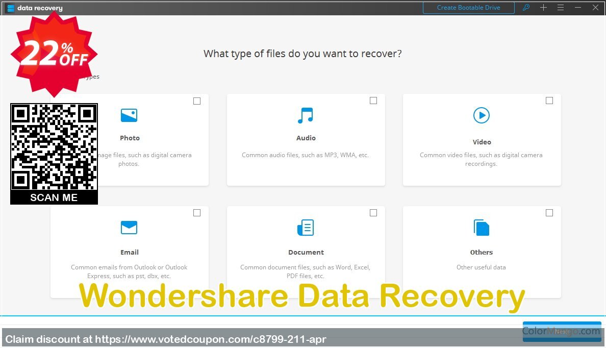 Wondershare Data Recovery Coupon Code May 2024, 22% OFF - VotedCoupon