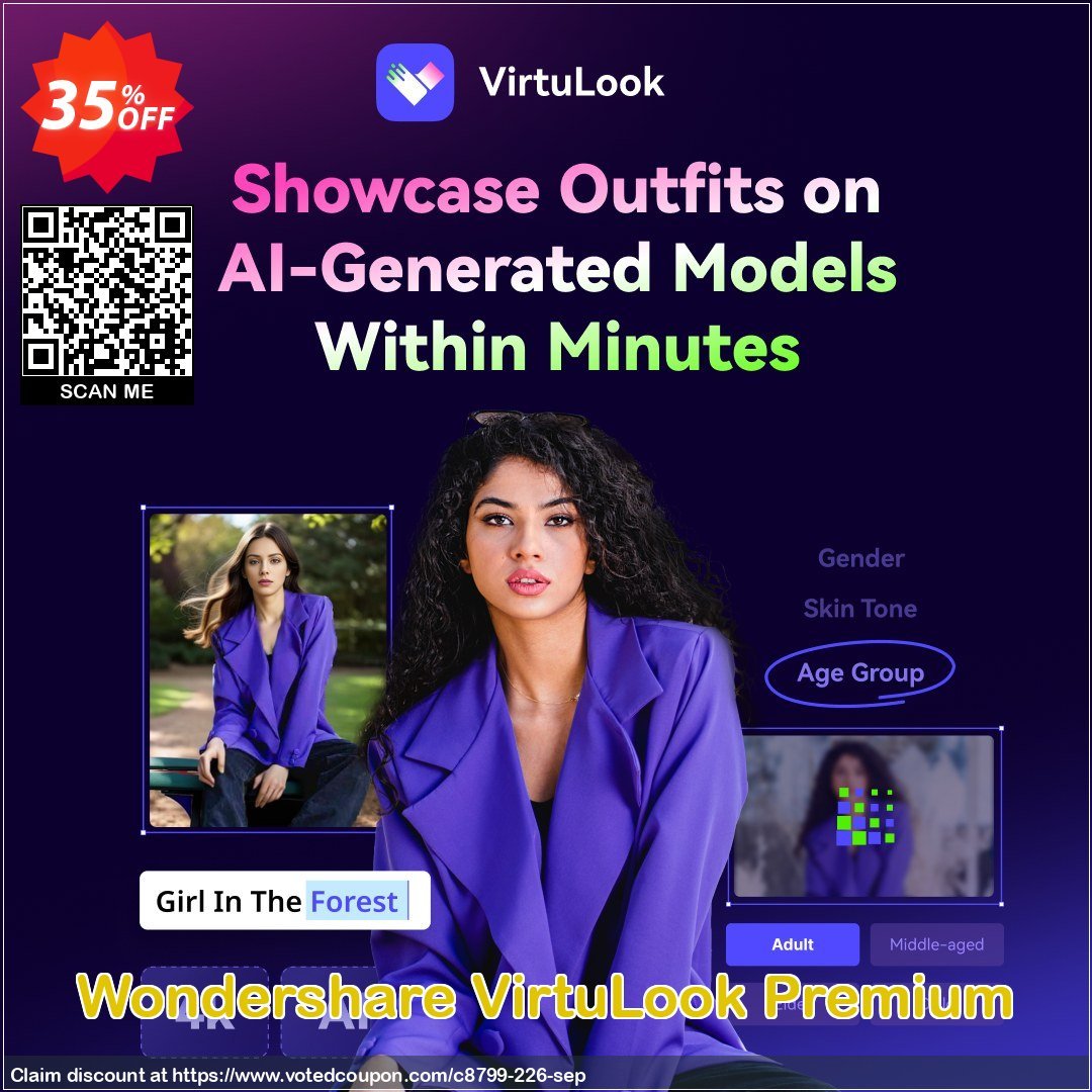 Wondershare VirtuLook Premium Coupon Code May 2024, 35% OFF - VotedCoupon