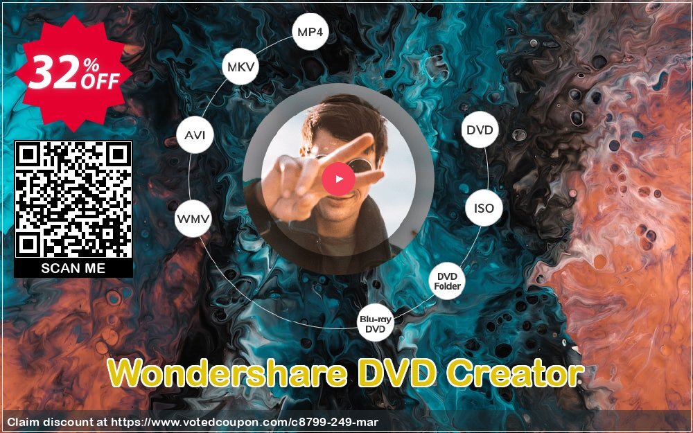 Wondershare DVD Creator Coupon Code Mar 2025, 32% OFF - VotedCoupon