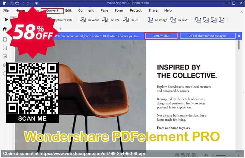 Wondershare PDFelement PRO Coupon Code Apr 2025, 58% OFF - VotedCoupon