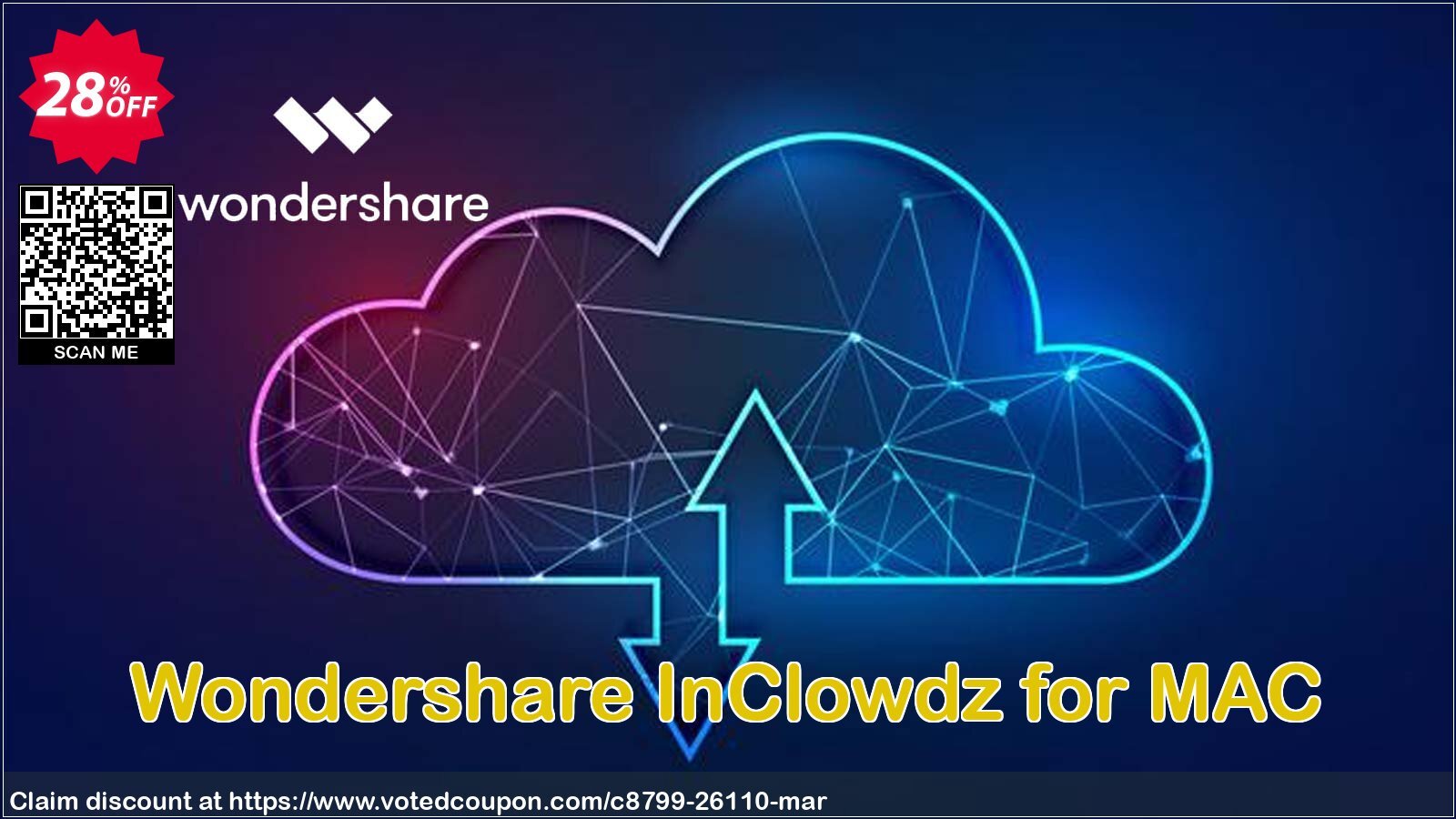 Wondershare InClowdz for MAC Coupon Code Jun 2024, 28% OFF - VotedCoupon