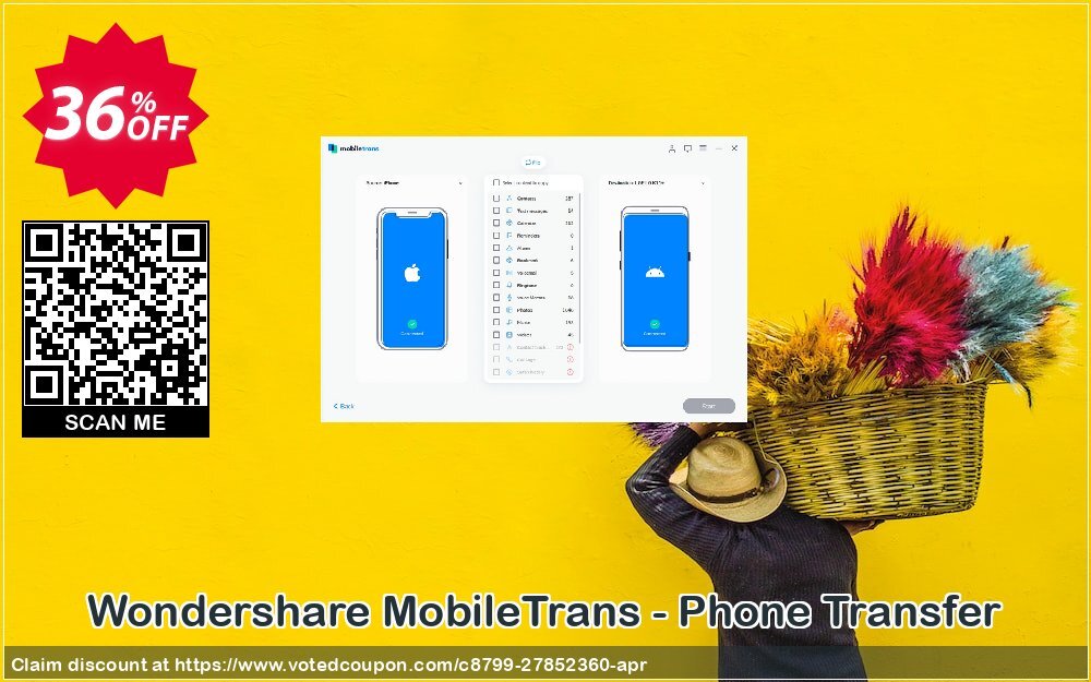 Wondershare MobileTrans - Phone Transfer Coupon, discount MT 30% OFF. Promotion: Imposing discount code of MobileTrans - Phone Transfer 2024