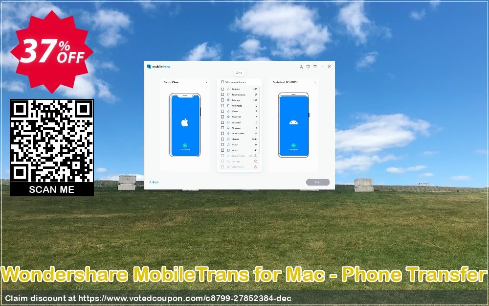 Wondershare MobileTrans for MAC - Phone Transfer Coupon Code Dec 2023, 37% OFF - VotedCoupon