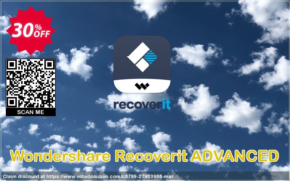 Wondershare Recoverit ADVANCED Coupon Code Mar 2025, 30% OFF - VotedCoupon