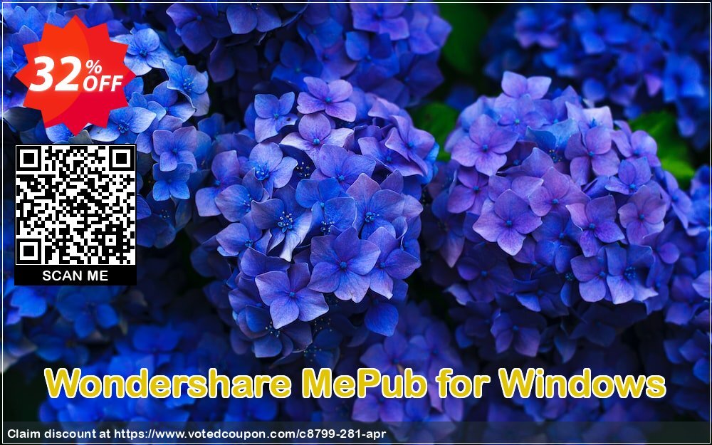 Wondershare MePub for WINDOWS Coupon Code Apr 2024, 32% OFF - VotedCoupon