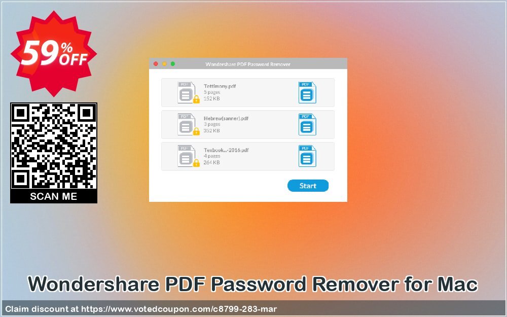 Wondershare PDF Password Remover for MAC Coupon, discount Winter Sale 30% Off For PDF Software. Promotion: Wondershare PDFelement Pre-Christmas Sale