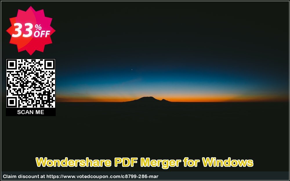 Wondershare PDF Merger for WINDOWS Coupon Code Apr 2024, 33% OFF - VotedCoupon