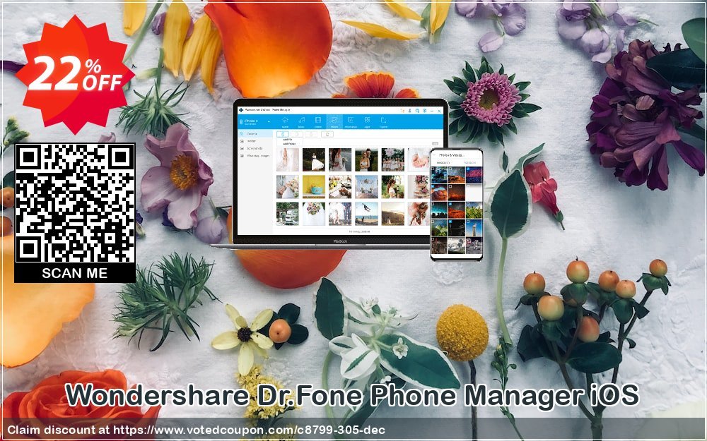 Wondershare Dr.Fone Phone Manager iOS Coupon Code Oct 2023, 22% OFF - VotedCoupon