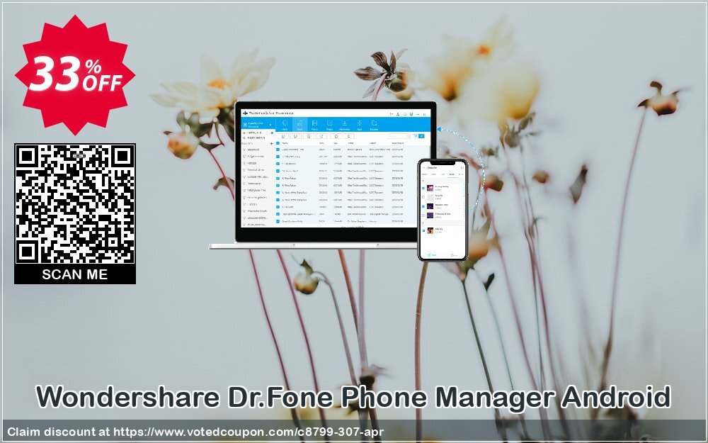 Wondershare Dr.Fone Phone Manager Android