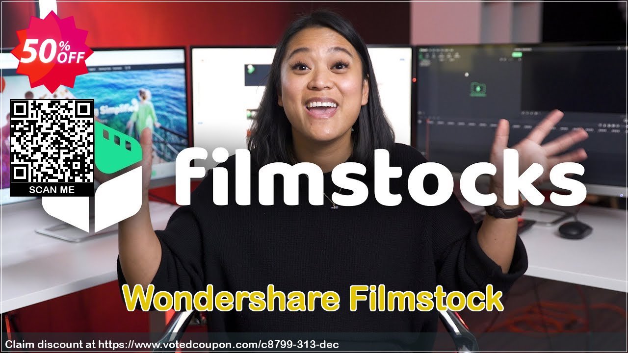 Wondershare Filmstock Coupon Code Apr 2024, 50% OFF - VotedCoupon