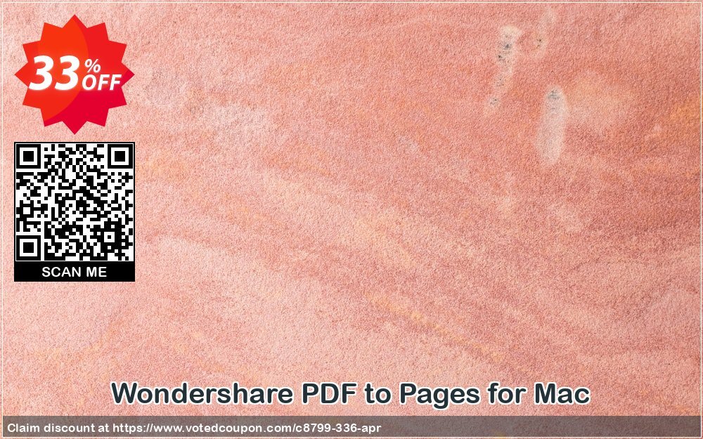 Wondershare PDF to Pages for MAC Coupon Code Apr 2024, 33% OFF - VotedCoupon