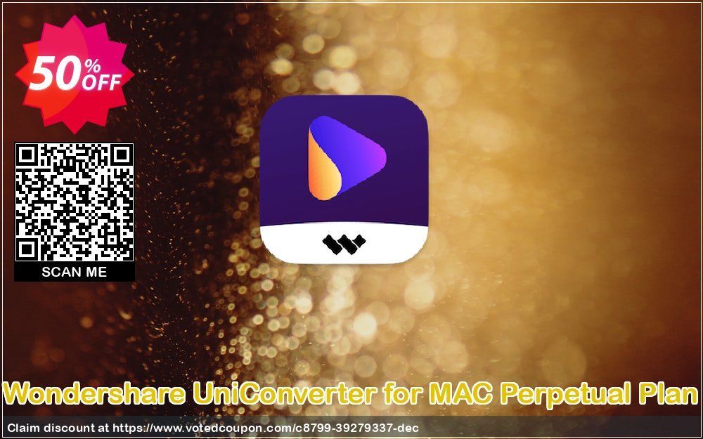 Wondershare UniConverter for MAC Perpetual Plan Coupon Code Mar 2024, 50% OFF - VotedCoupon