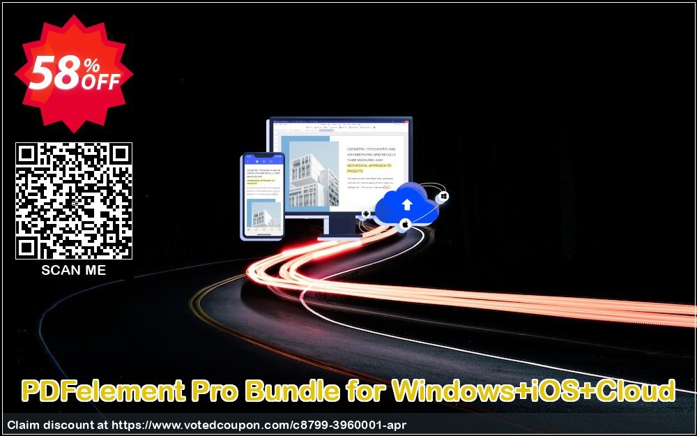 PDFelement Pro Bundle for WINDOWS+iOS+Cloud Coupon Code Apr 2024, 58% OFF - VotedCoupon