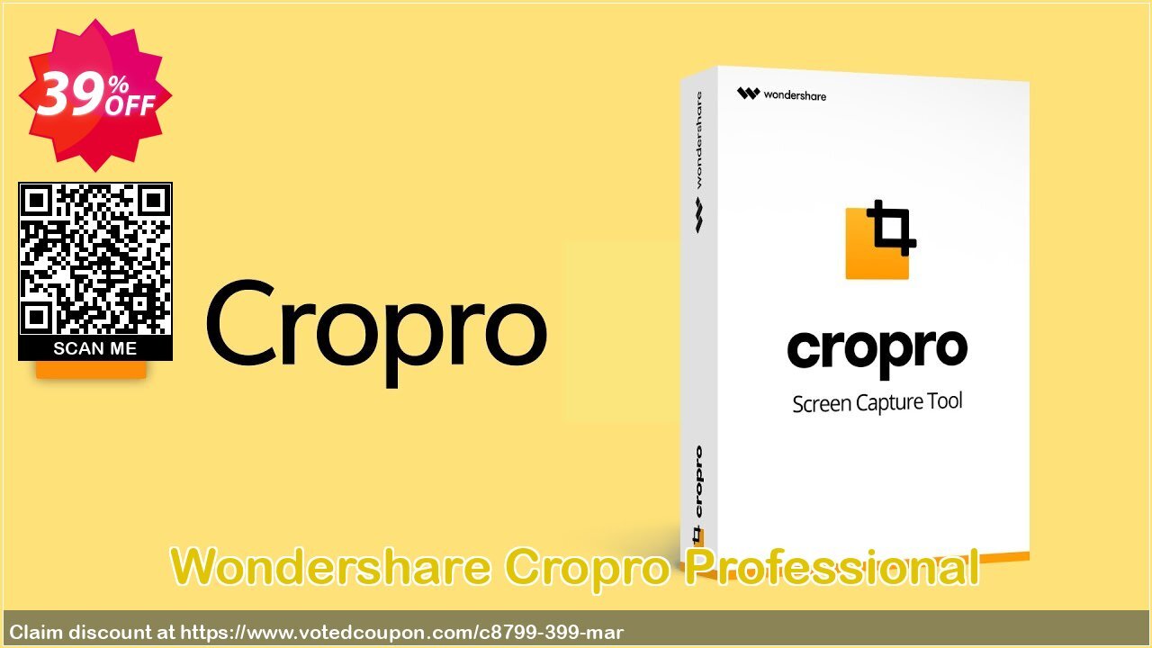 Wondershare Cropro Professional