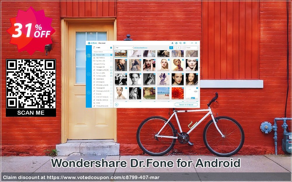 Wondershare Dr.Fone for Android voted-on promotion codes