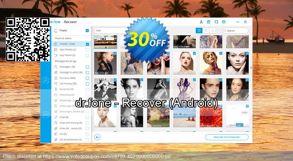 Get 31% OFF dr.fone - Recover, Android Coupon
