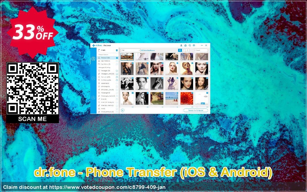 Get 33% OFF dr.fone - Phone Transfer, iOS & Android Coupon
