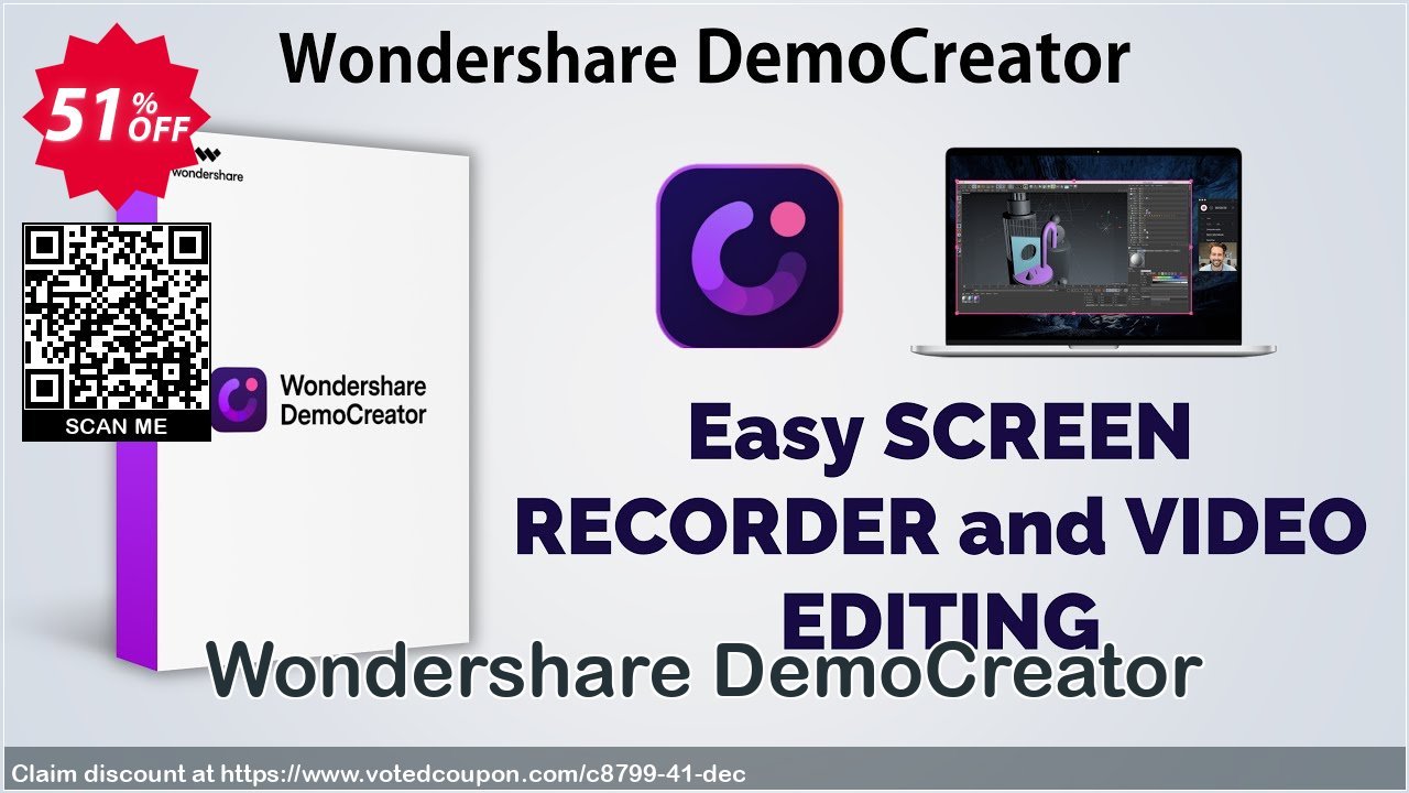 Wondershare DemoCreator Coupon Code Mar 2024, 51% OFF - VotedCoupon