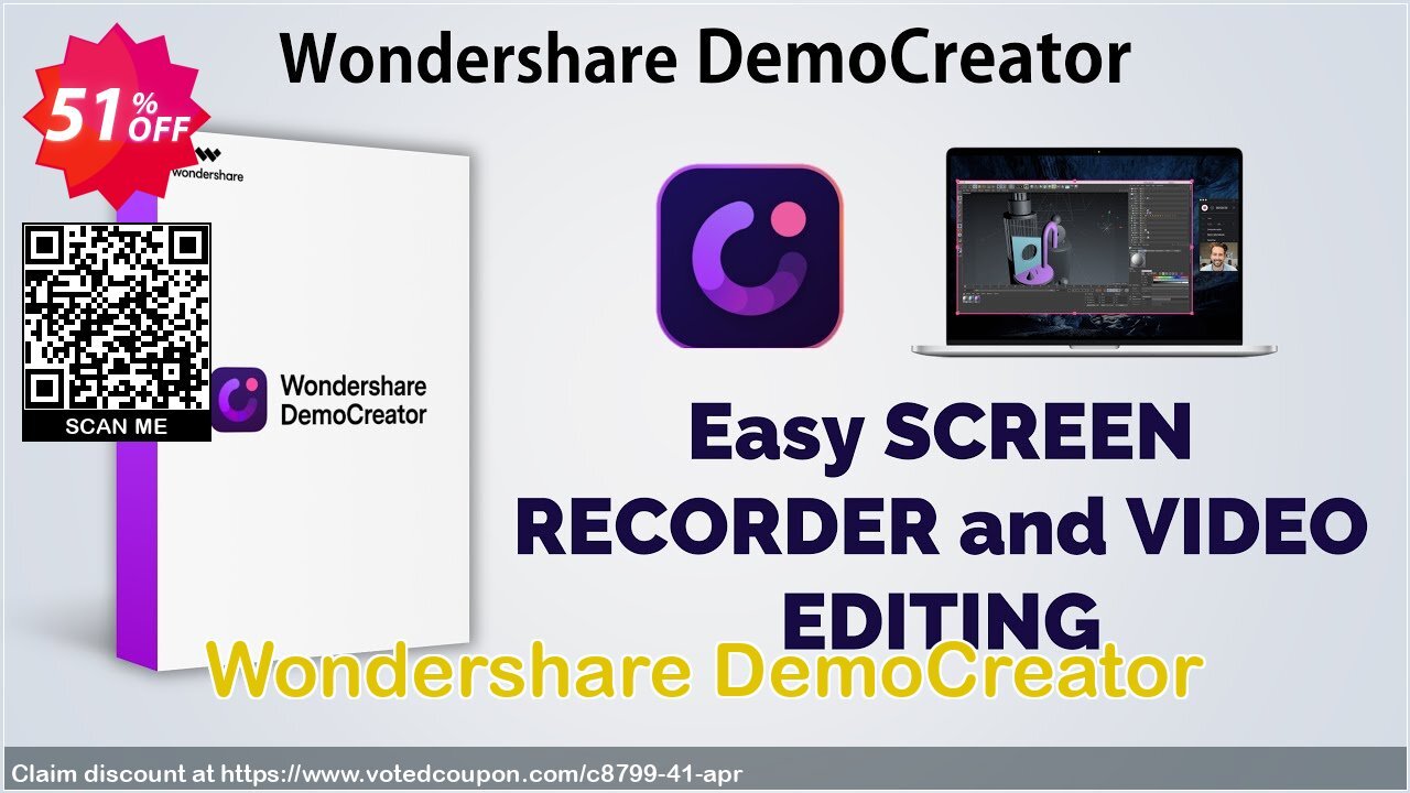 Wondershare DemoCreator Coupon, discount 51% OFF Wondershare DemoCreator, verified. Promotion: Wondrous discounts code of Wondershare DemoCreator, tested & approved