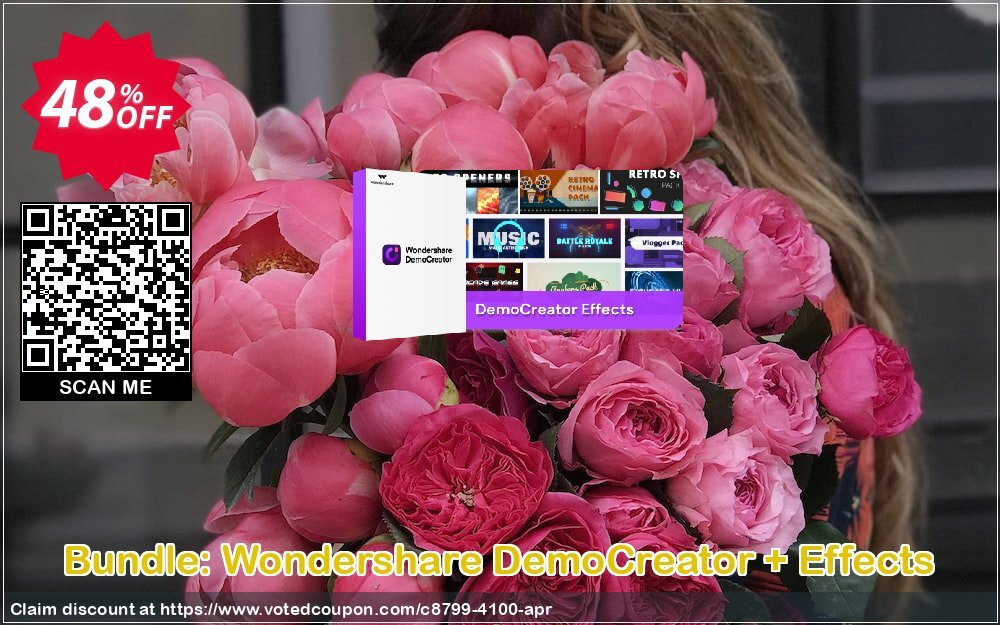 Bundle: Wondershare DemoCreator + Effects Coupon Code May 2024, 48% OFF - VotedCoupon