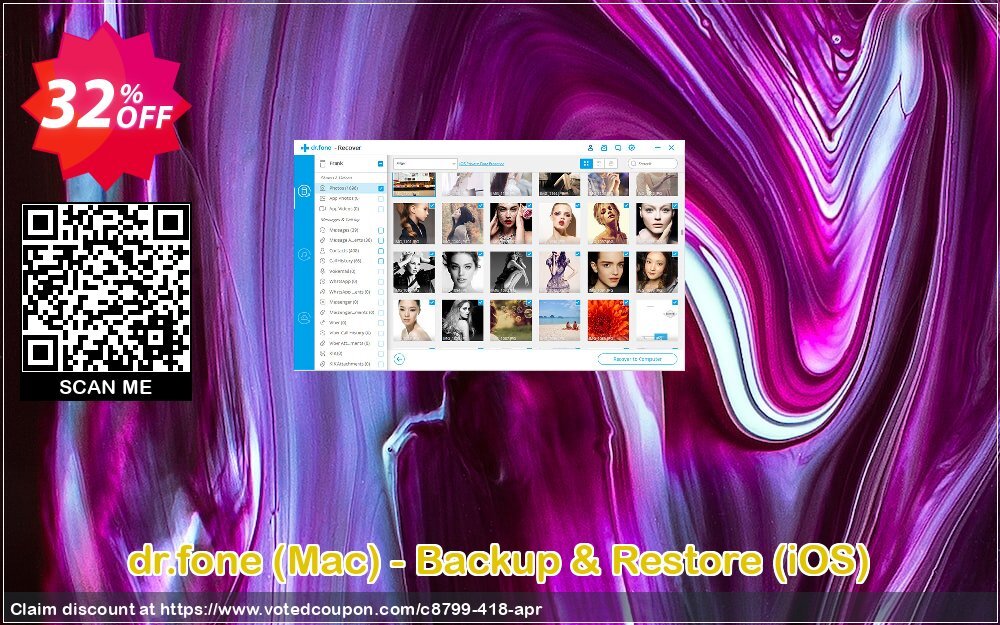 dr.fone, MAC - Backup & Restore, iOS  Coupon, discount Dr.fone all site promotion-30% off. Promotion: 30% Wondershare Software (8799)