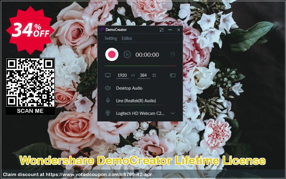 Wondershare DemoCreator Lifetime Plan Coupon Code Apr 2024, 34% OFF - VotedCoupon