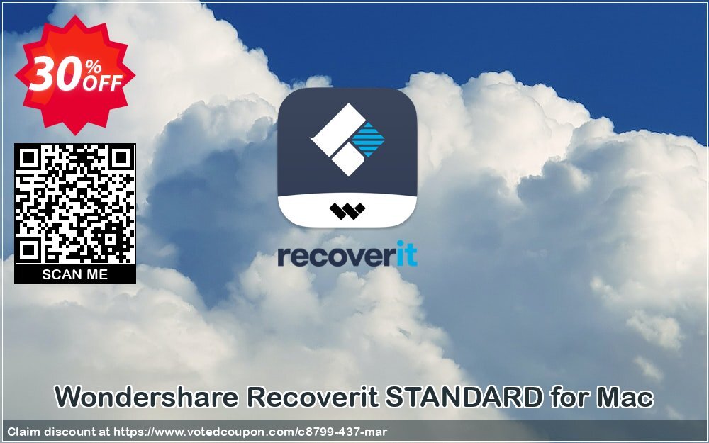 Wondershare Recoverit STANDARD for MAC Coupon Code Apr 2024, 30% OFF - VotedCoupon