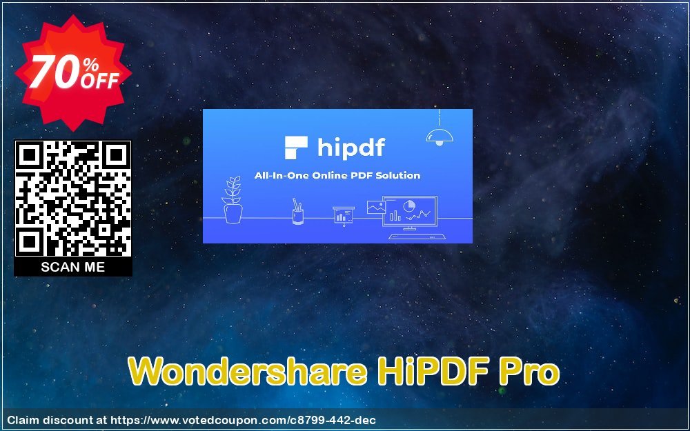 Wondershare HiPDF Pro Coupon Code Dec 2023, 70% OFF - VotedCoupon