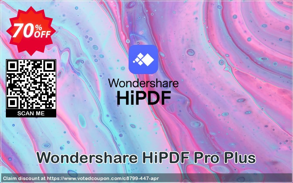 Wondershare HiPDF Pro Plus Coupon, discount 58% OFF Wondershare HiPDF Pro Plus, verified. Promotion: Wondrous discounts code of Wondershare HiPDF Pro Plus, tested & approved